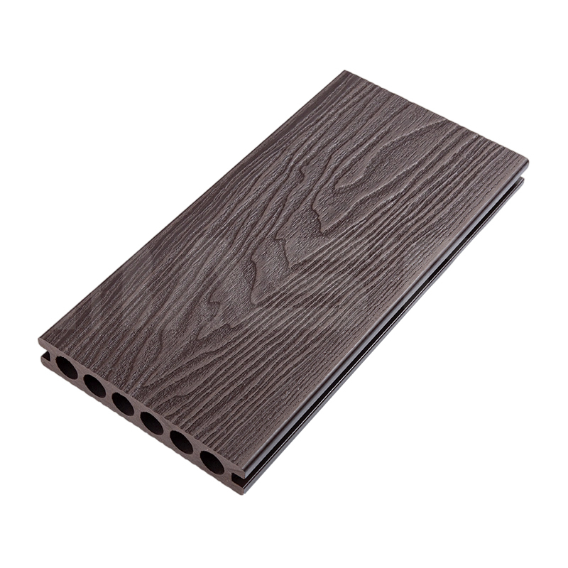 Double Sided Textured Anti-Crack Deep Embossed Composite Decking Board 140mm x 25mm