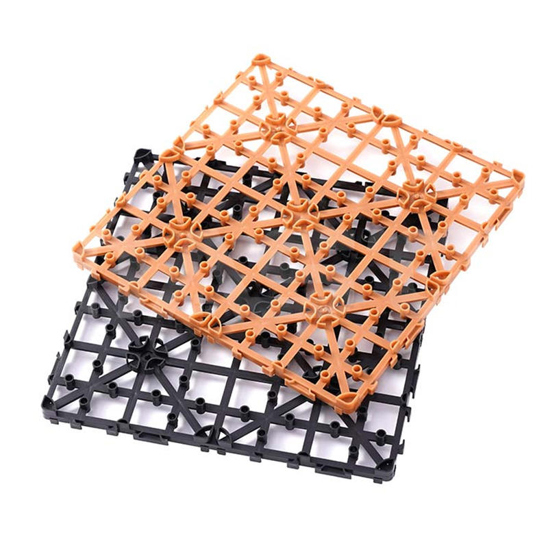 Diy Interlocking Plastic Base para sa Flooring 30cm x 30cm